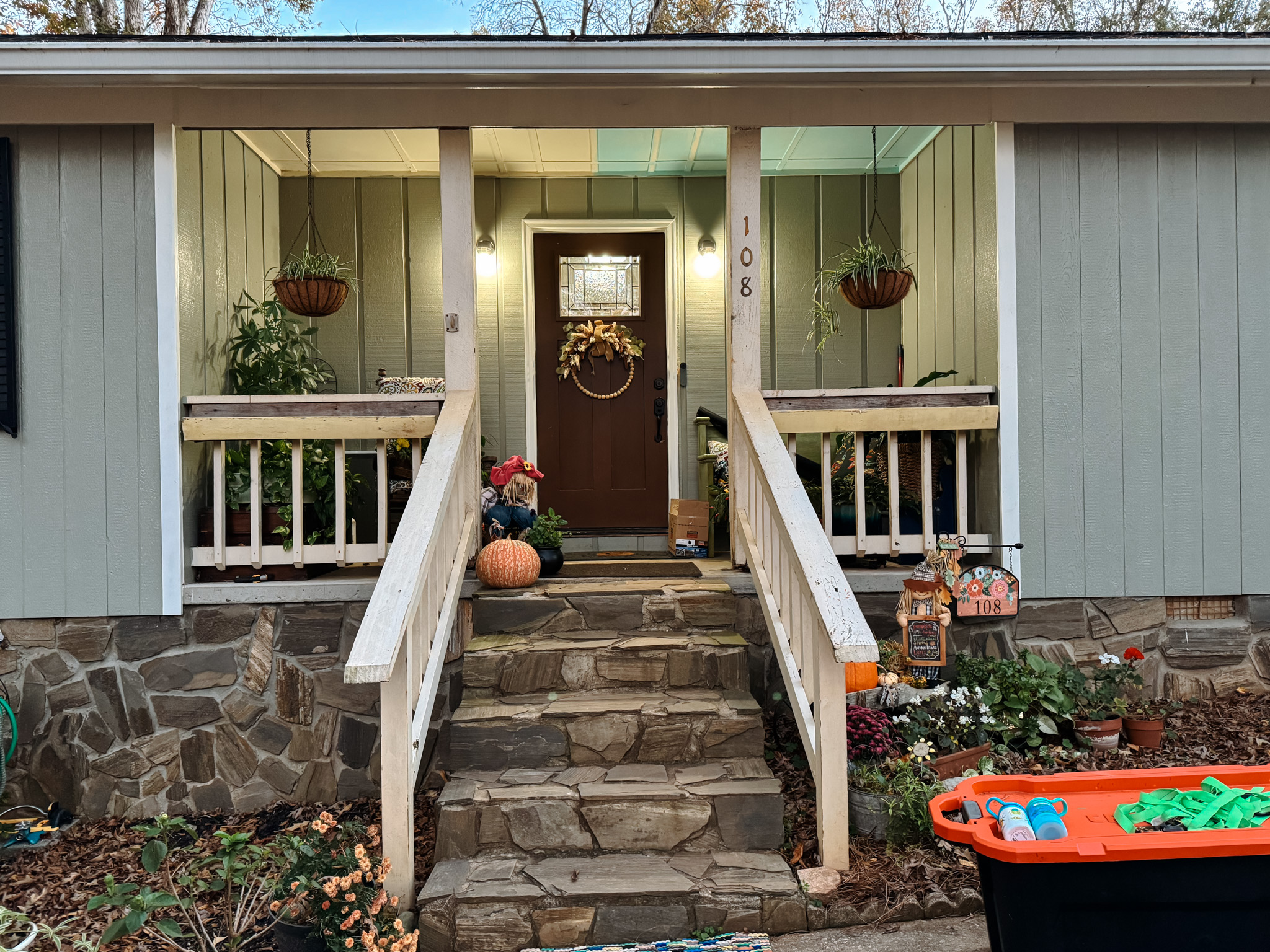 Front Porch Makeover - Before